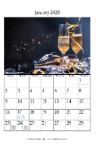2028 Calendar with Photos calendar